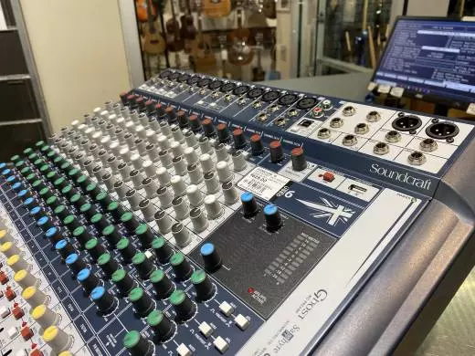 16 Channel Analog Mixer with Lexicon Effects and USB 2